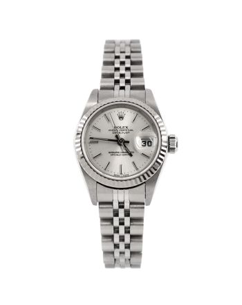 Oyster Perpetual Datejust Automatic Watch Stainless Steel and White Gold 26