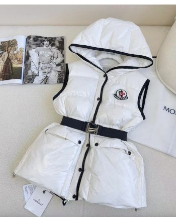 Moncler Women's Hooded Down Vest