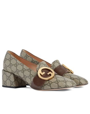 Gucci Women's Gucci Blondie Pump Coffee